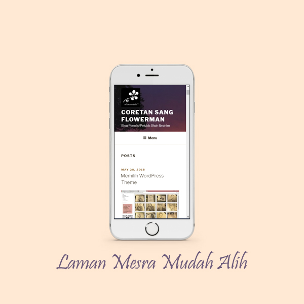 Blog Coretan Sang Flowerman Mesra Mudah Alih