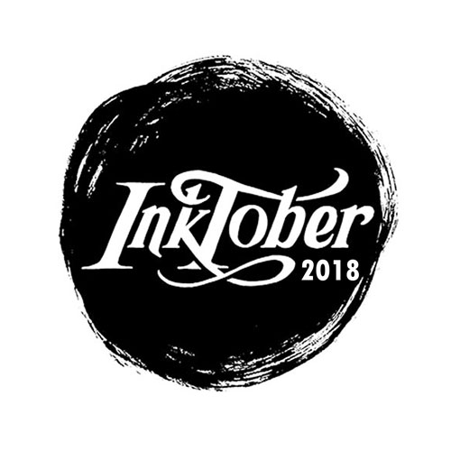 Cabaran Inktober 2018 Shah Ibrahim TheMrFlowerman
