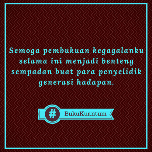 Kuantum Shah Ibrahim Pembukuan Kegagalan