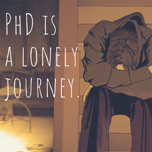 Shah Ibrahim TheMrFlowerman PhD is a Lonely Journey