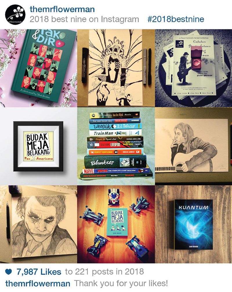TheMrFlowerman 2018 Best9OnInstagram