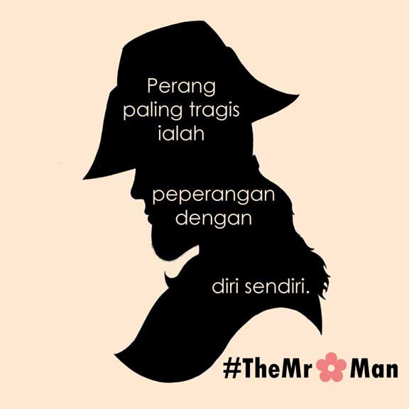 Hashtag TheMrFlowerman Perang Diri Sendiri