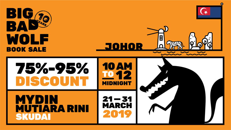 Big Bad Wolf Book Sale Mutiara Rini JB March 2019 Blog Coretan Sang Flowerman