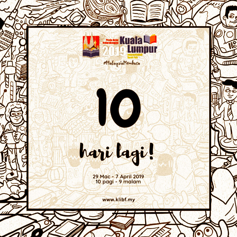 PBAKL 2019 Countdown 10 Hari Blog Coretan Sang Flowerman
