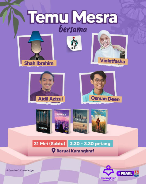 Promo Meet & Greet Penulis K-Lit PBAKL 2025
