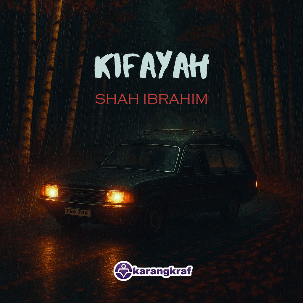 Novel Kifayah Shah Ibrahim poster kereta mayat