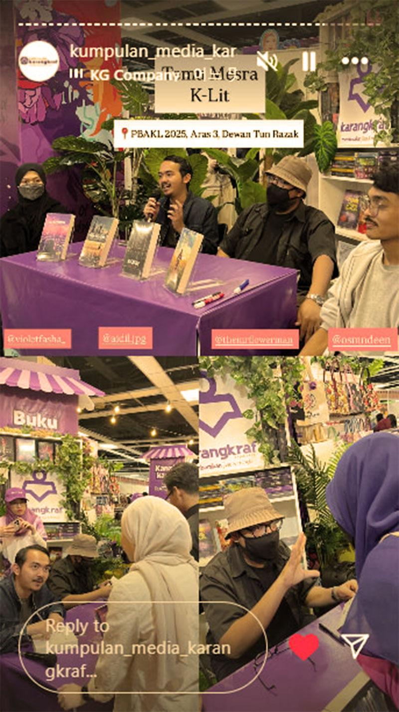 Shah Ibrahim AKA TheMrFlowerman sesi temu mesra PBAKL 2025 c
